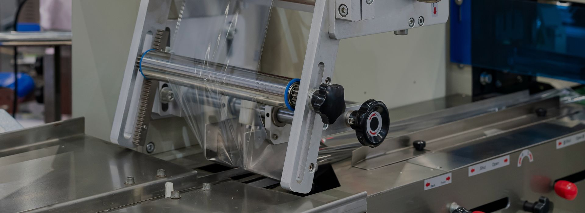 Plastic Shrink Wrap Machine Banner