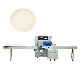 Horizontal Pizza Base Pillow Shrink Wrap Machine