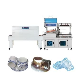 L Bar Side Sealing and Heat Tunnel Shrink Wrap Machine